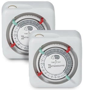 Intermatic TN111K timer with 24-hour control for lamps and devices.