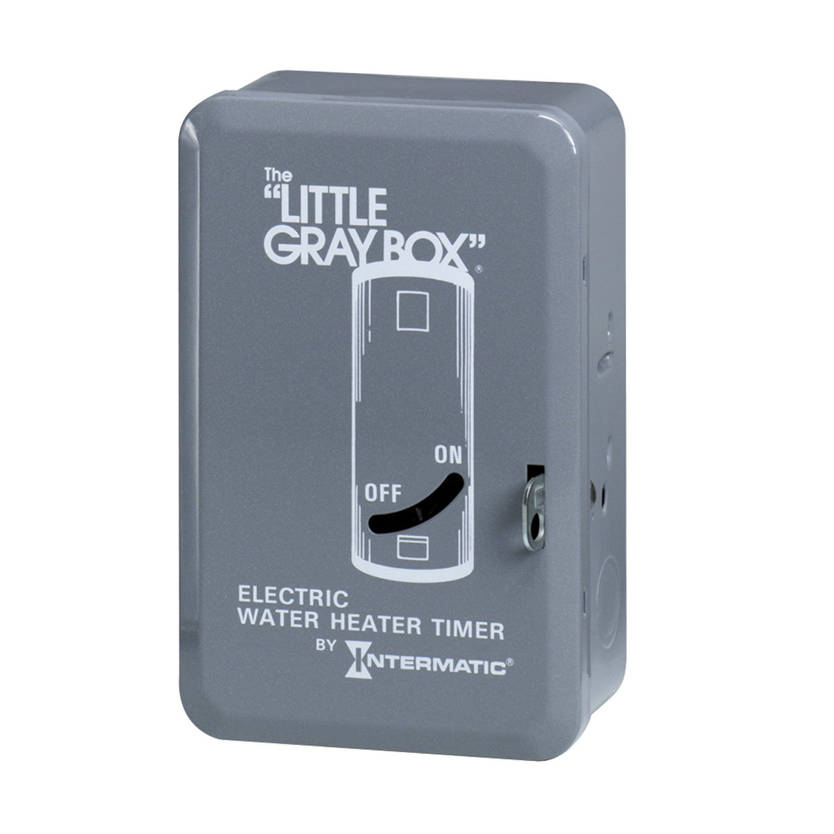Intermatic WH40 tripper dial showing morning and evening control