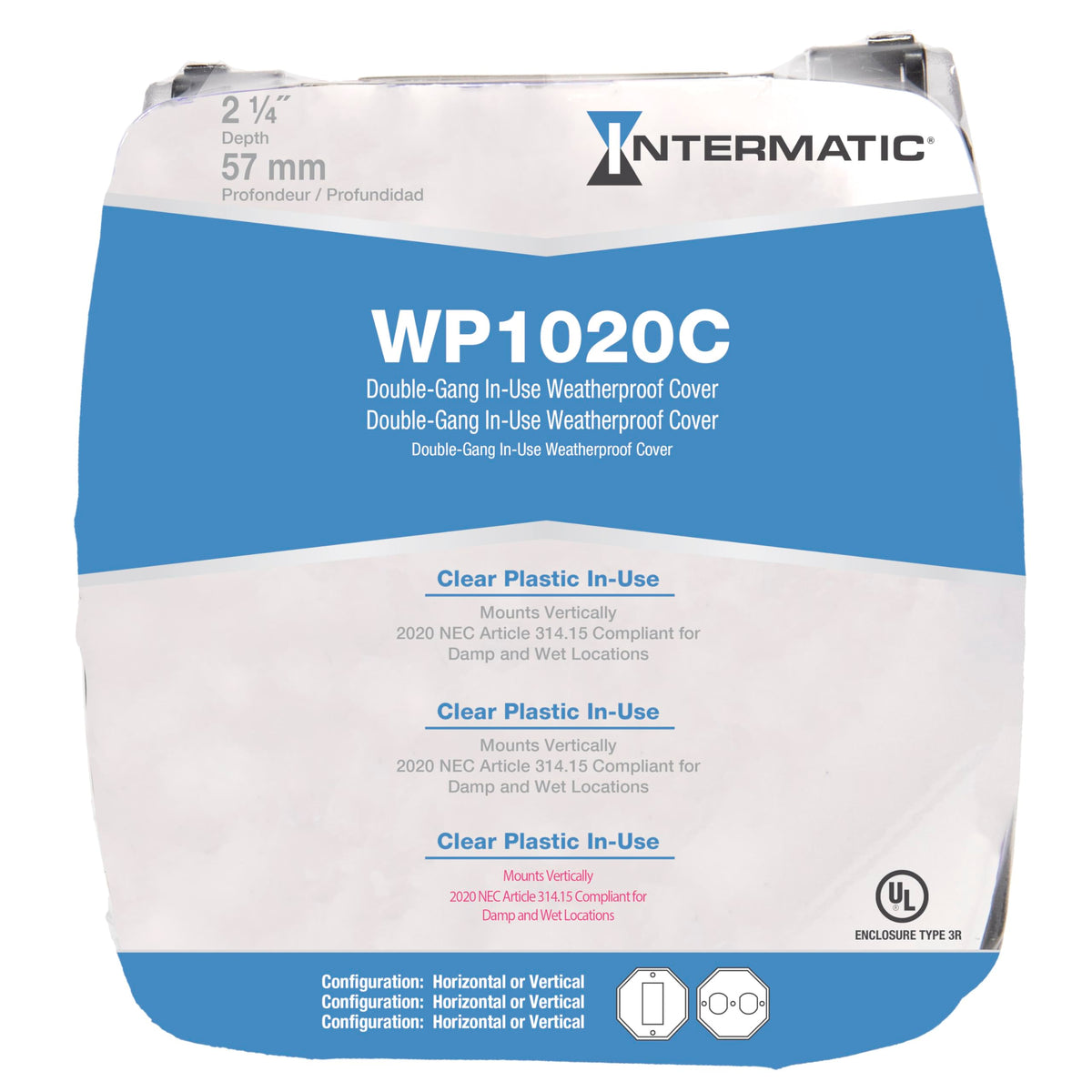 Intermatic WP1020C is cold impact tested for outdoor reliability