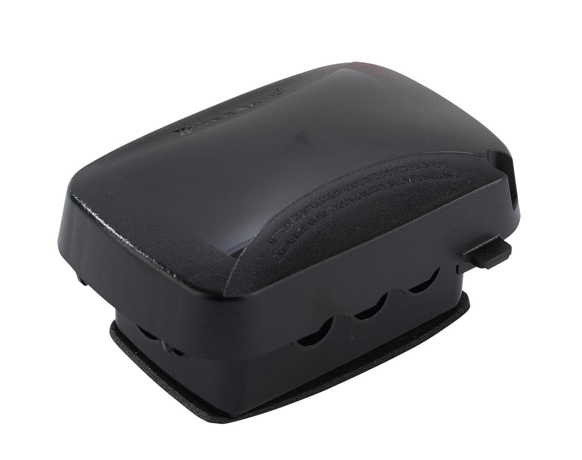 WP5100BL cover shown with vertical and horizontal mounting options