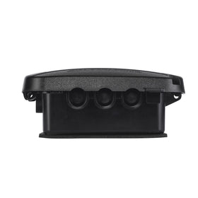 Lockable hasp on WP5100BL weatherproof cover for tamper resistance