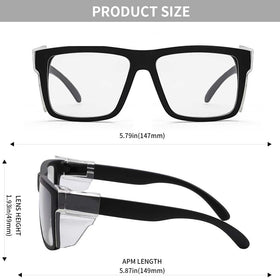 INTETEK UV400 and blue light blocking glasses protect eyes from glare and screens