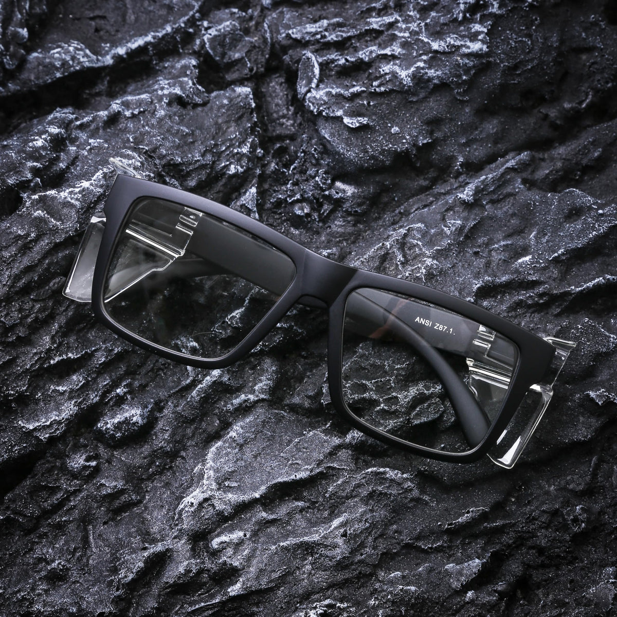 INTETEK safety glasses with removable side shields for versatile on-site use