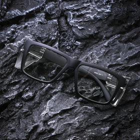 INTETEK safety glasses with removable side shields for versatile on-site use