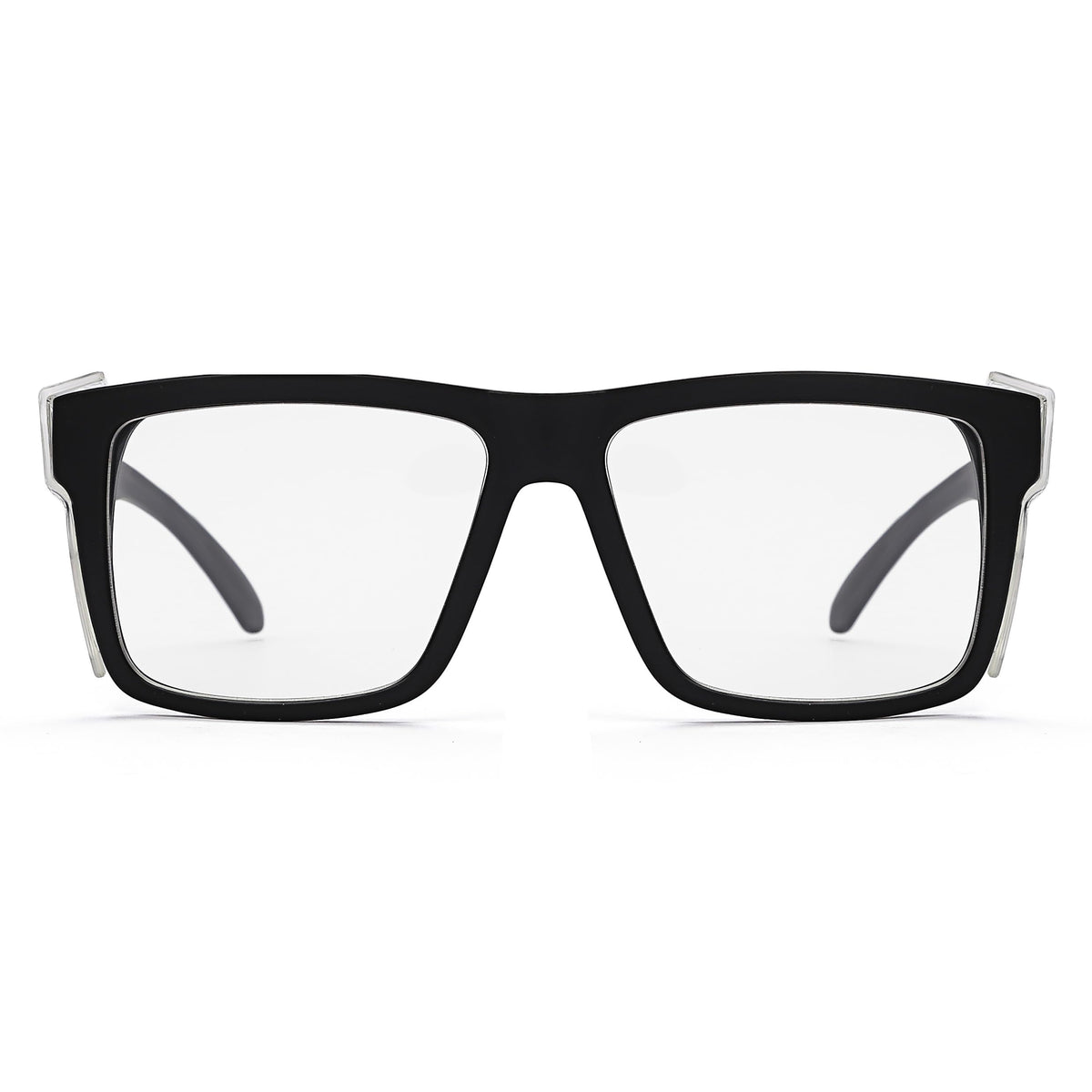 INTETEK Z87 safety glasses side shields extended for added lateral protection