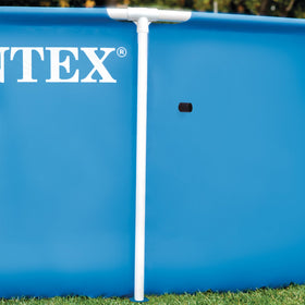 Intex 28200EP backyard view pool ready for playtime.