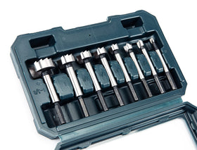 INTOO hex shank forstner bit set flat bottom cutting demonstrates precise pocket holes
