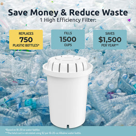 Invigorated Water PH001 BPA-free materials ensure safe filtration for families