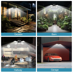 INXPHY 120° adjustable LED panel for versatile lighting.