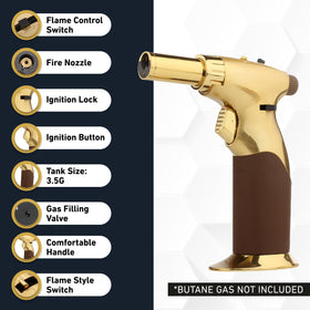 inZaynity compact design torch fits easily in a drawer