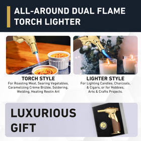 inZaynity ignition lock torch for steady heat during tasks