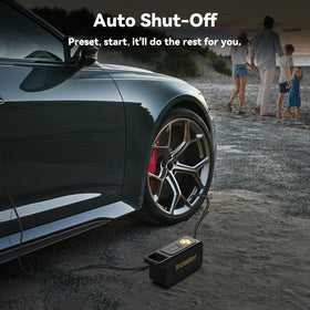 Inzeetor emergency LED light for roadside visibility.