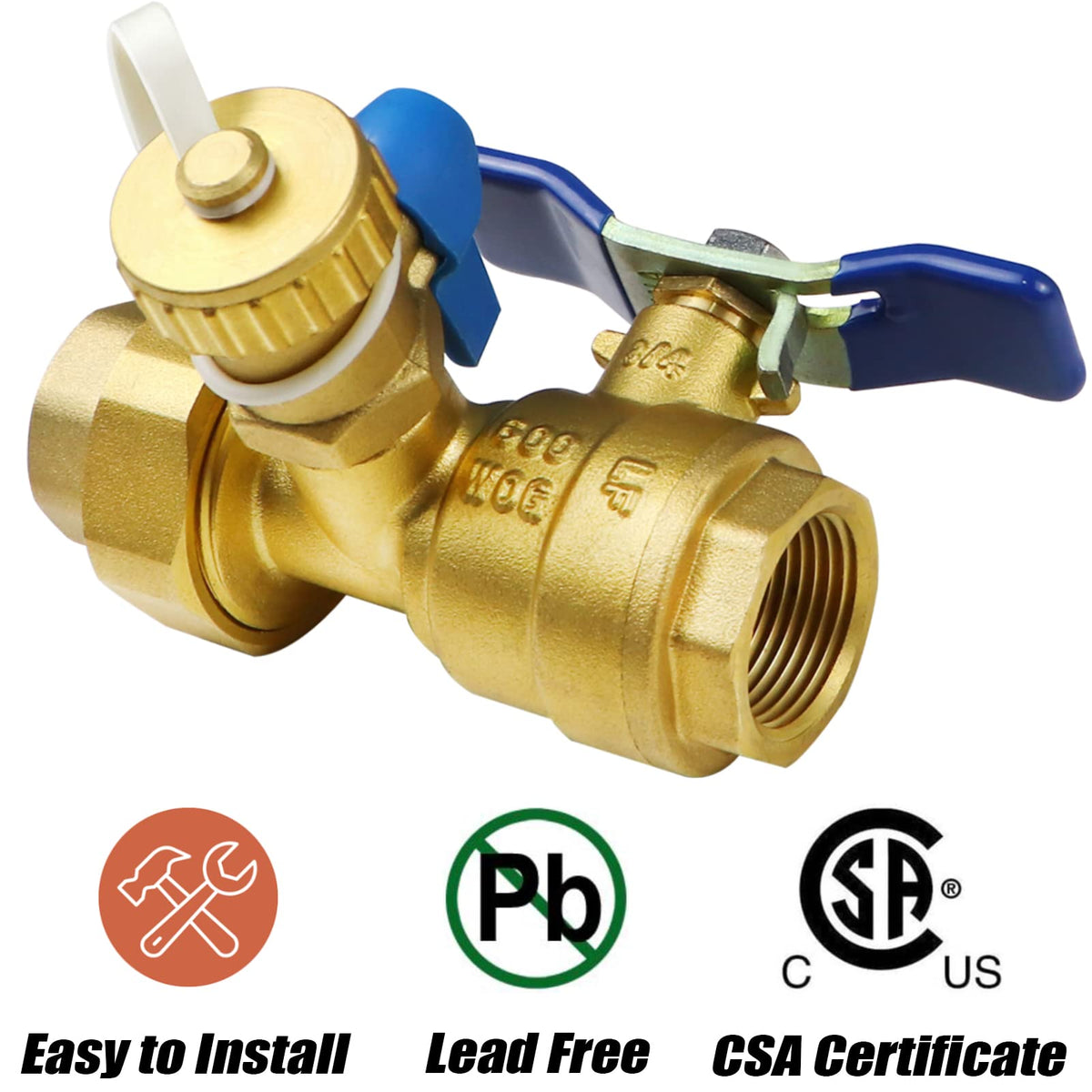 Iococee pressure relief valve detail—protects system with reliable pressure handling.