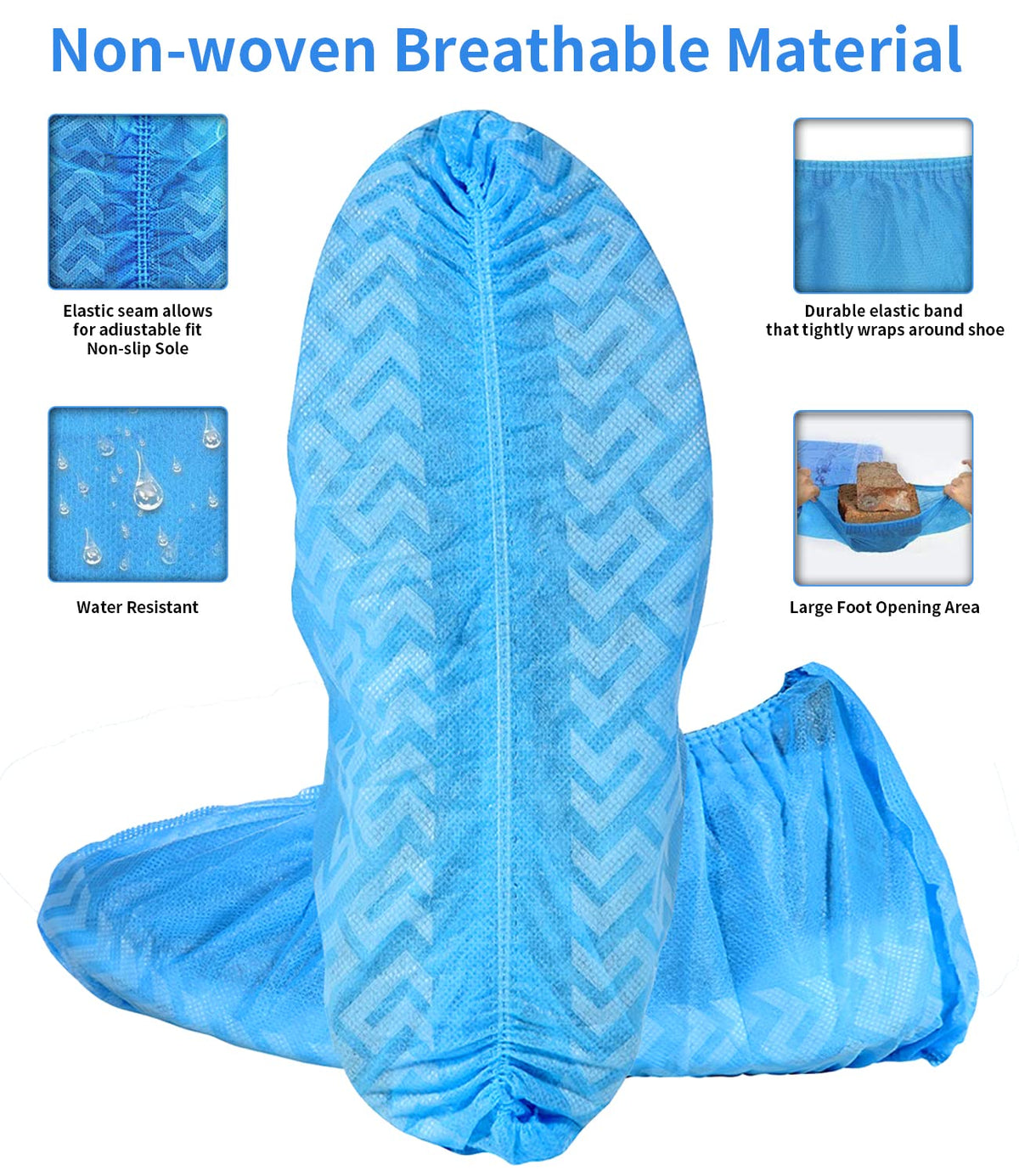 ioiopeak non-woven material close-up shows tear-resistant durability and breathable design