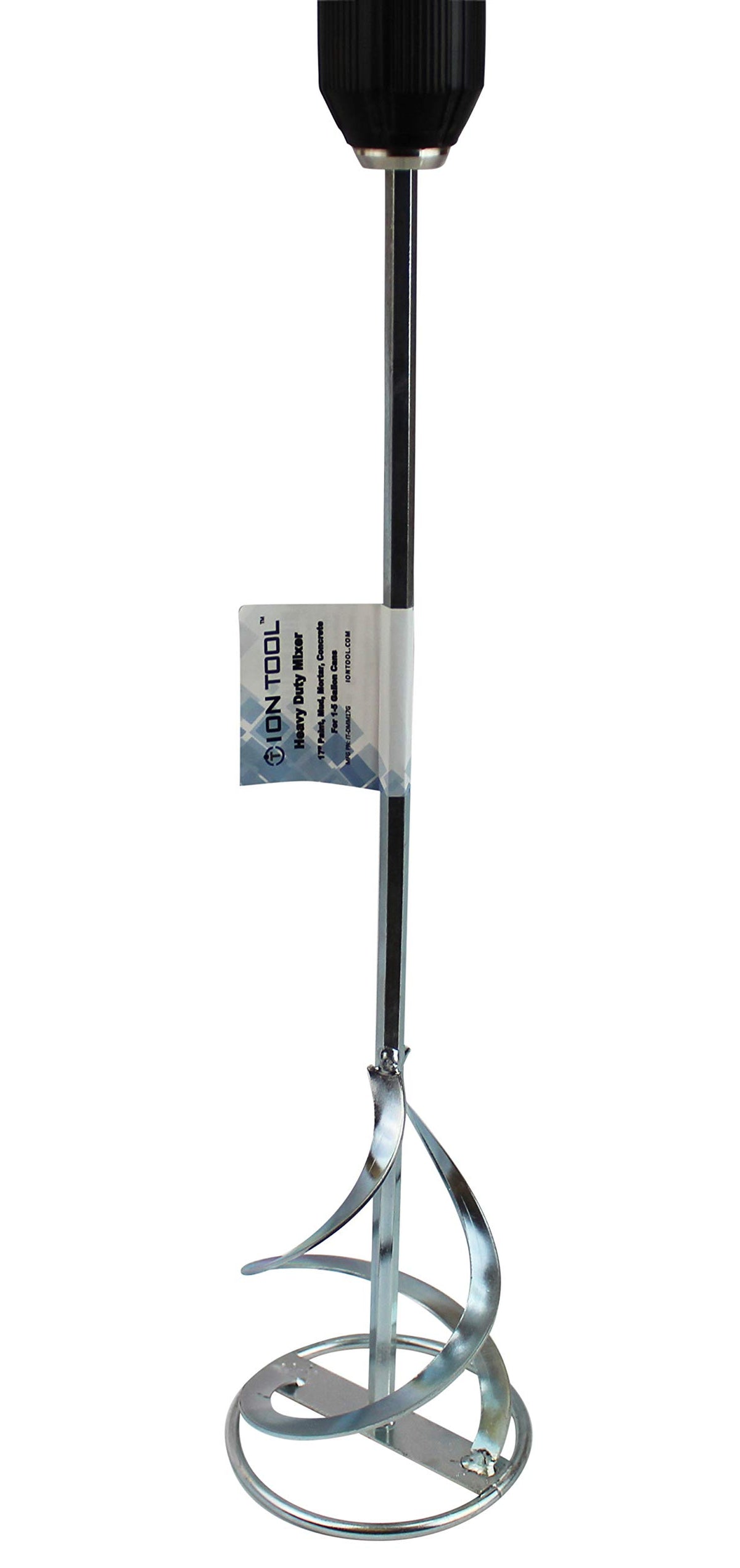 Ion Tool heavy-duty steel construction for durable mixing