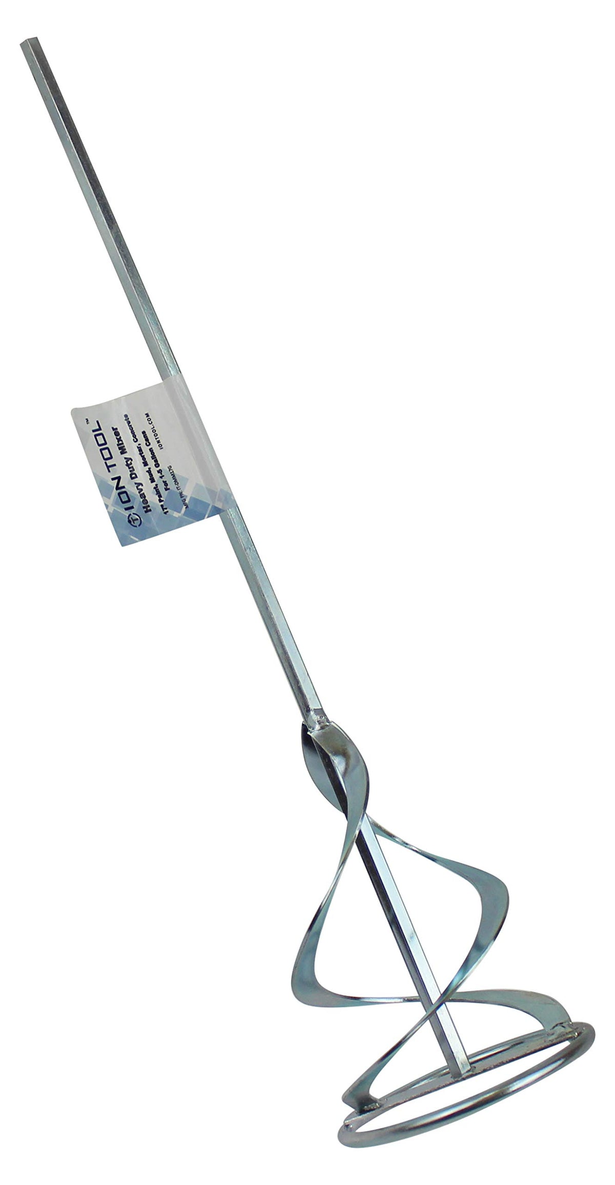 Ion Tool paint and mortar mixer assembly for small project prep
