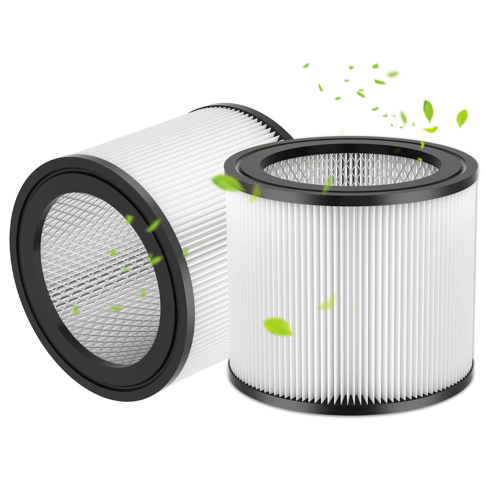 IOYIJOI 90398 filter compatible with Shop Vac for 4-gallon vacuums.