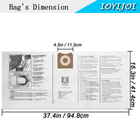 IOYIJOI compatible kit with VF4000 filters and VF3502 bags for easy maintenance.