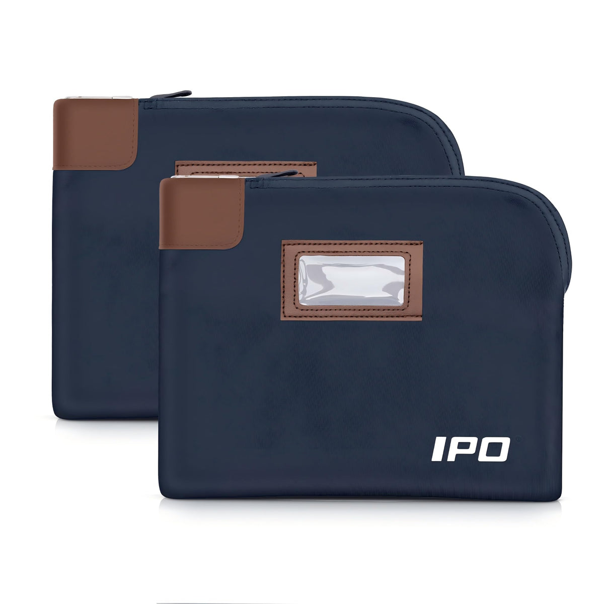 IPO waterproof cash bag with lock protecting cash during travel