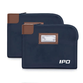 IPO waterproof cash bag with lock protecting cash during travel