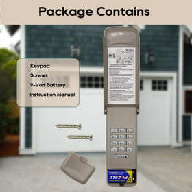 Iqqooe keypad weatherproof shell suitable for outdoor use.