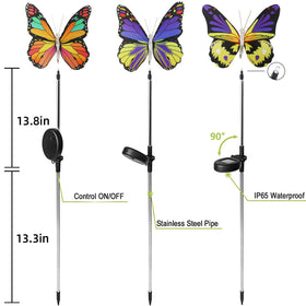 iqytb easy-install solar stake lights add charm to borders
