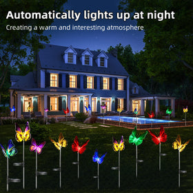 iqytb butterfly lights offer 12-18 hours of evening glow