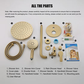Iriber concealed installation design for a clean bathroom look