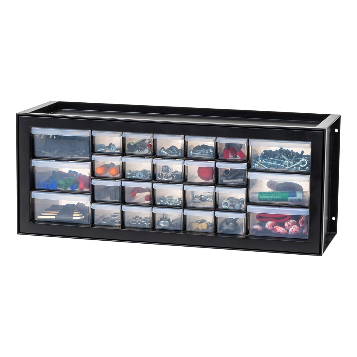 IRIS USA 26-drawer toolbox front view for organized crafts and classroom supplies.