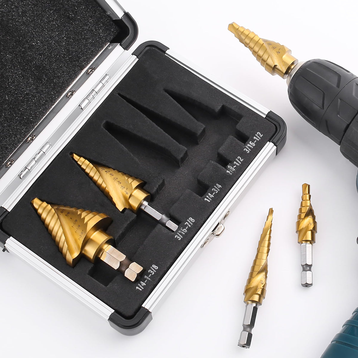 IRONANT spiral dual-flute design aids faster drilling and chip removal.
