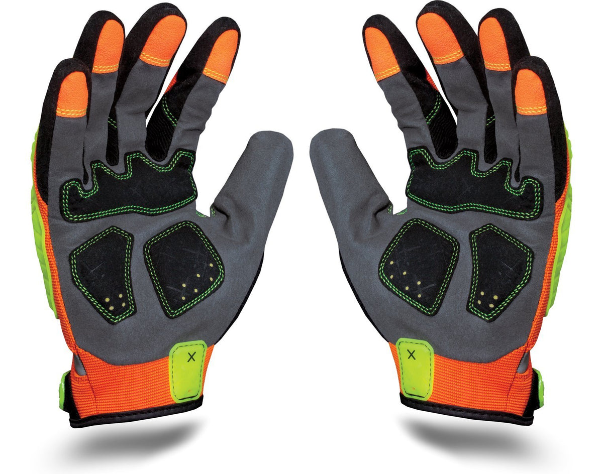 Ironclad EXO fingertips reinforced with Duraclad for enhanced durability.
