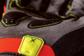 Ironclad EXO back-of-thumb sweat wipe for quick moisture management.