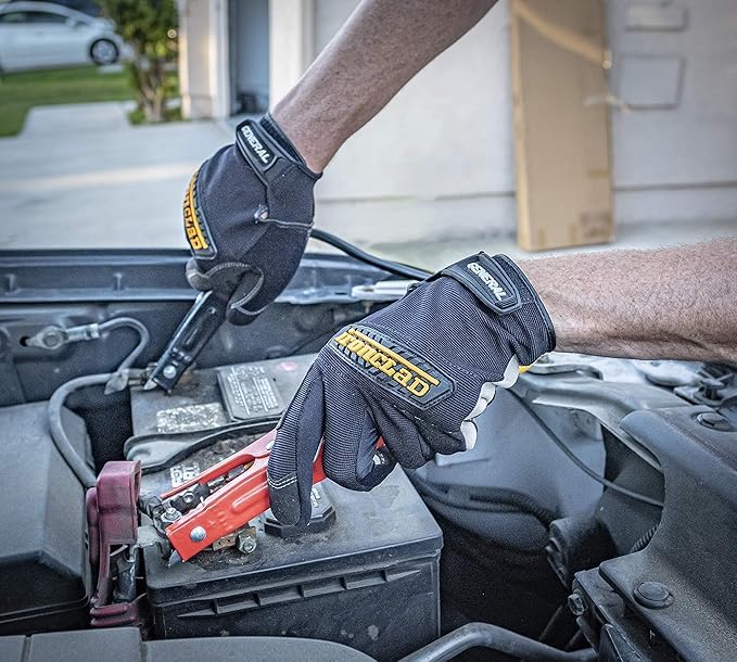 Ironclad GUG05XL double-stitch reinforcement on palm for lasting wear