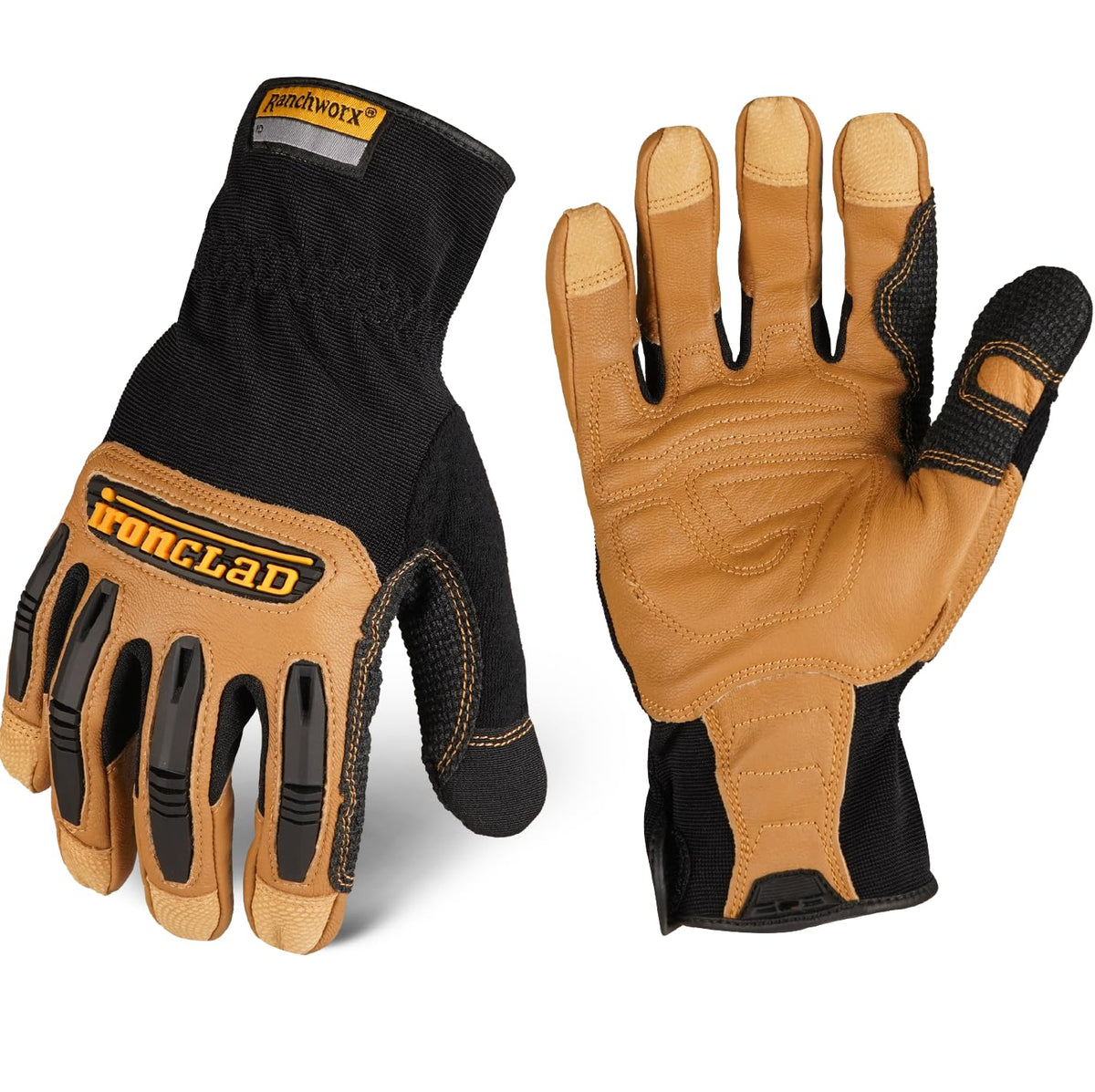 Ironclad Ranchworx RWG2 dexterity-fit glove for precise handling.