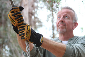 Ironclad RWG2 glove with Kevlar reinforcements in high-wear areas