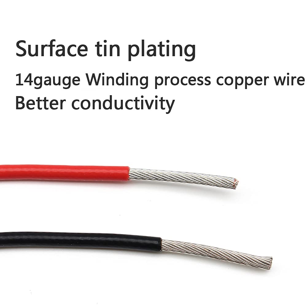 IRONFACE DWALT adapter 14AWG copper wire for sturdy connections