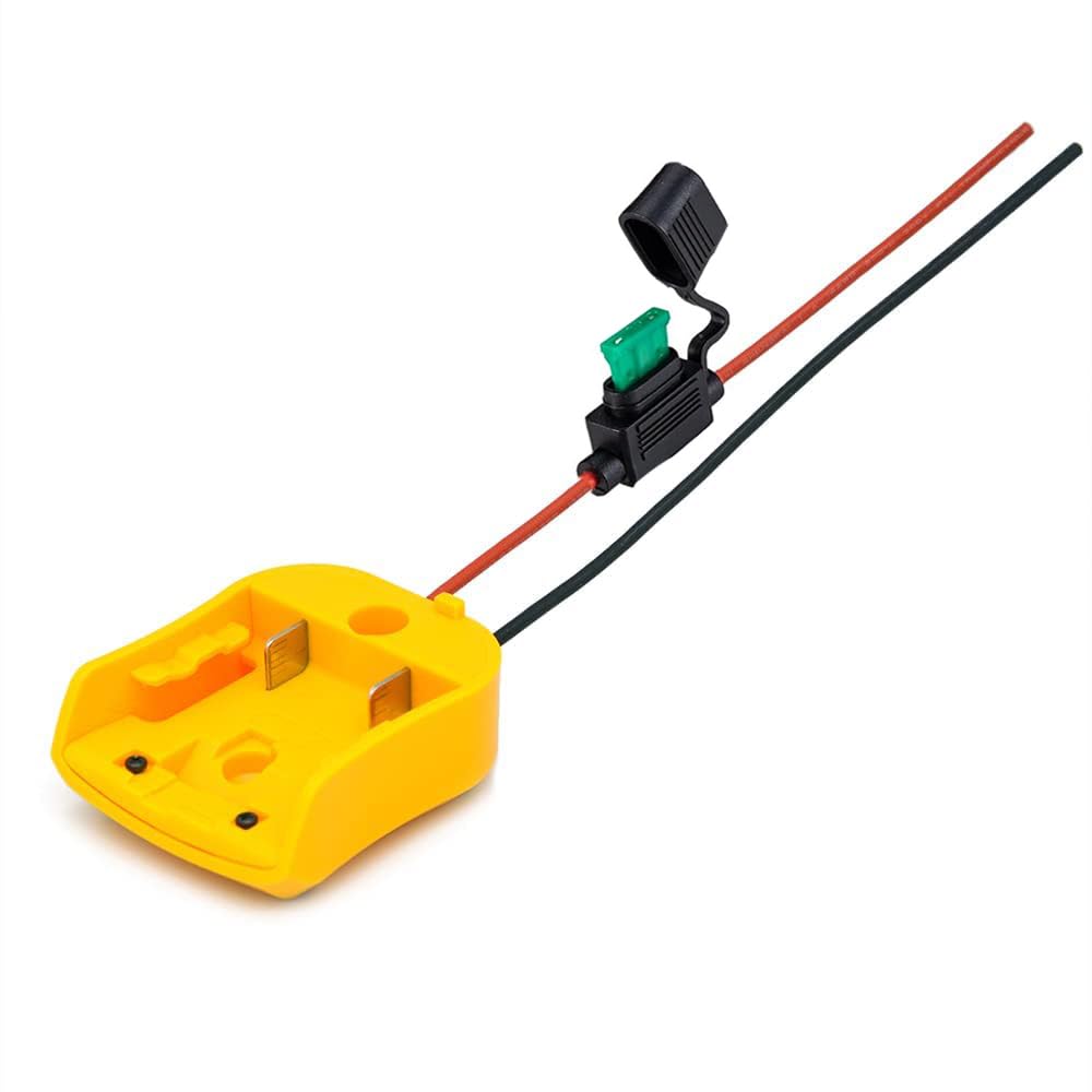 IRONFACE DWALT 12V output connected to LED demonstration setup