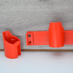 Hidden screw hole design for a clean, professional installation.