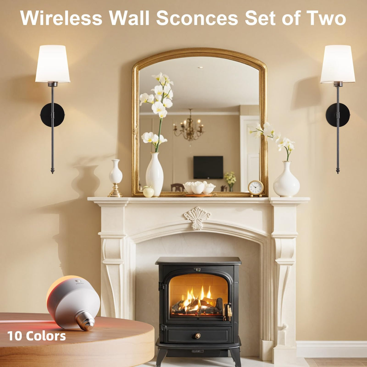 IRONPAX wall sconce memory function returns to last brightness setting