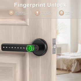IRONZON 191F fingerprint and keypad unlock demonstrates flexible 3-in-1 access.