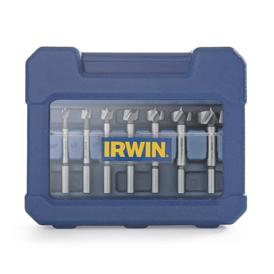 IRWIN Marples Forstner bit set drilling wood for precise pocket holes