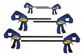 IRWIN Quick-Grip 6in mini bar clamp with one-handed trigger for easy setup in tight spaces