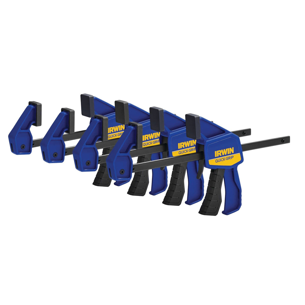 IRWIN Quick-Grip non-marring pad close-up protects surfaces during clamping.
