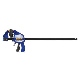 IRWIN Quick-Grip 24in clamp front view for heavy-duty woodworking tasks.