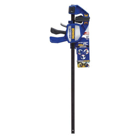 IRWIN Quick-Grip swivel jaws showcasing even clamping on irregular shapes.