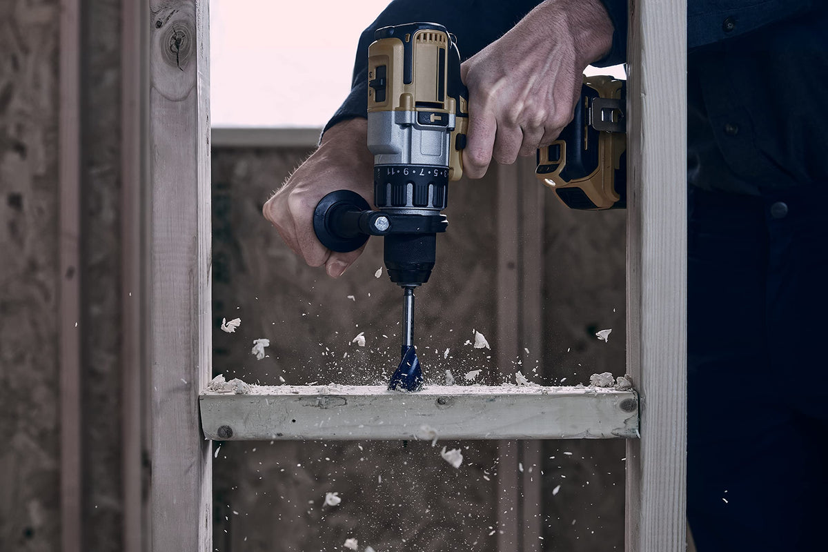 IRWIN Speedbor Max 3-piece set displayed for versatile wood projects