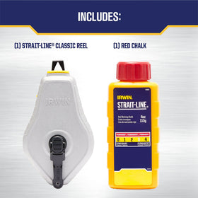 IRWIN Strait-Line aluminum housing demonstrates durability for tough jobsite use