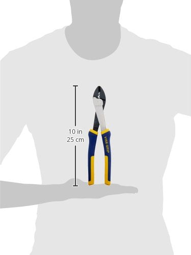 IRWIN VISE-GRIP crimps insulated and non-insulated 10-22 AWG terminals precisely.