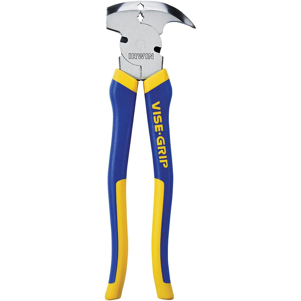 IRWIN VISE-GRIP fencing pliers with ProTouch grips to reduce hand fatigue during use