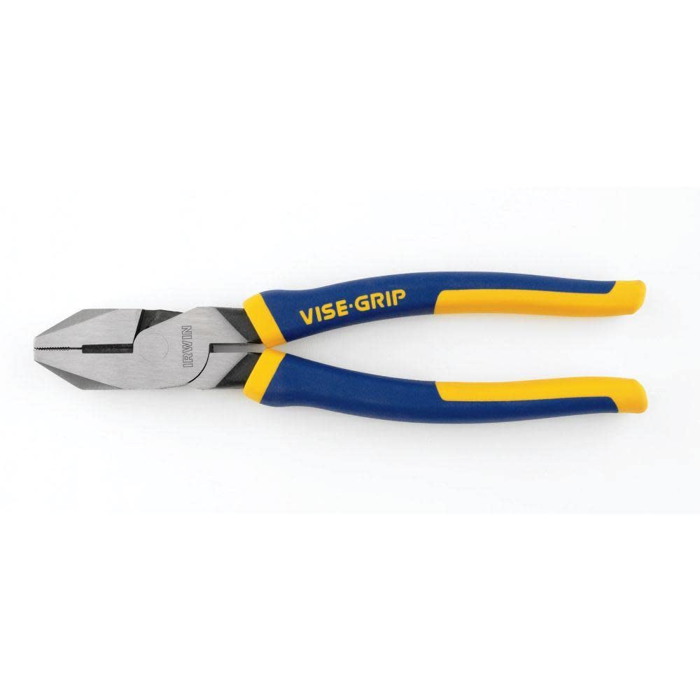 IRWIN VISE-GRIP lineman's pliers with closed jaws for secure gripping